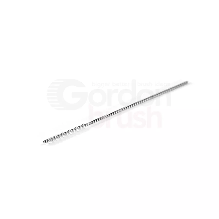 .120" Diameter with 600 Grit Aluminum Oxide Nylon and Stainless Steel Stem Wire Micro Spiral Brush