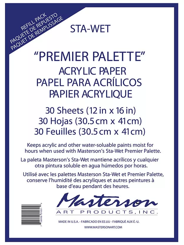 Acrylic Palette Paper