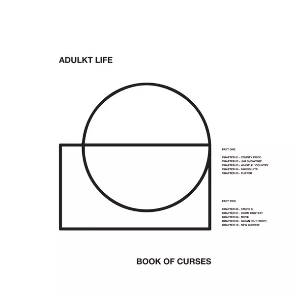 Adulkt Life - Book Of Curses(LP, Album, Ltd, Whi)