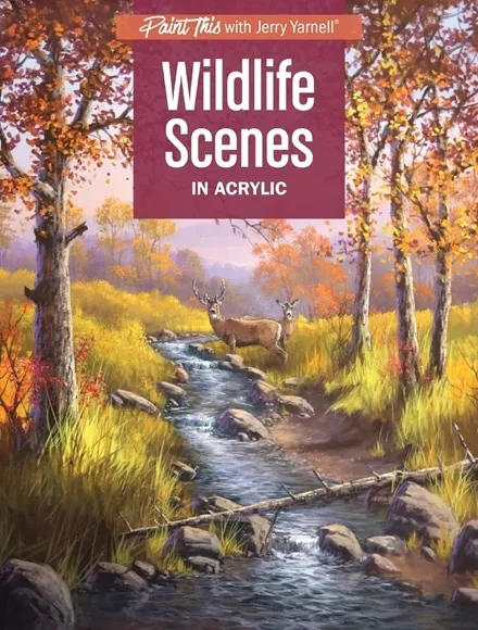 BRAND NEW Yarnell Book: Wildlife Scenes in Acrylic
