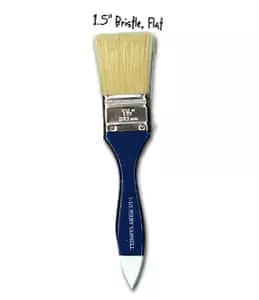 Brush 1.5″ BRISTLE, Flat, (OIL PAINTING!!)