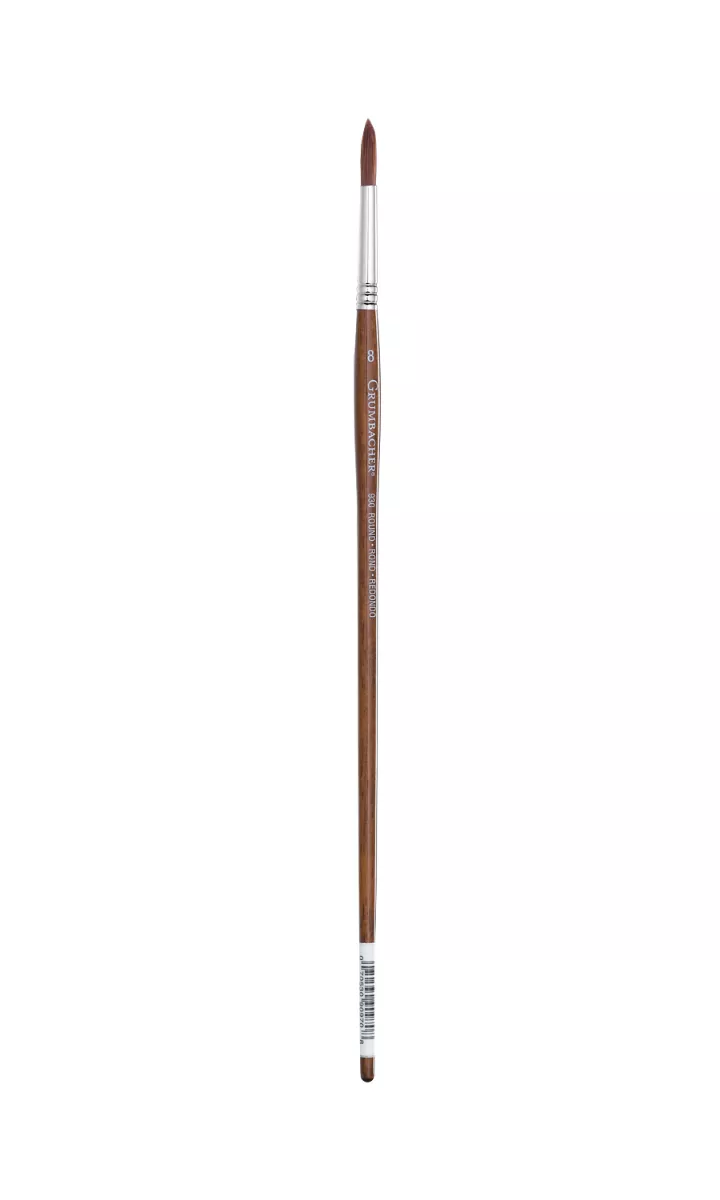 Degas Round Brush, Size 8