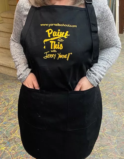 Paint This with Jerry Yarnell Apron