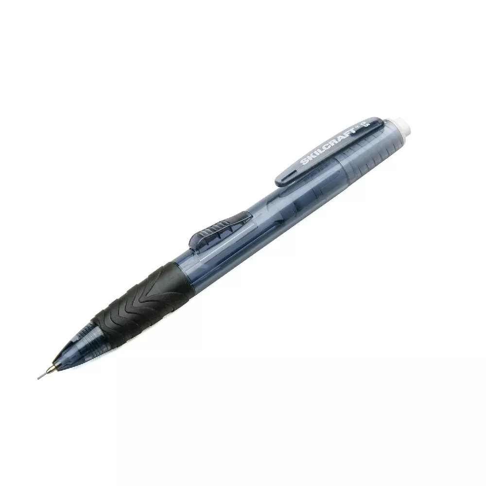 SKILCRAFT Side-Action Mechanical Pencil, 6/Box, 1 Box