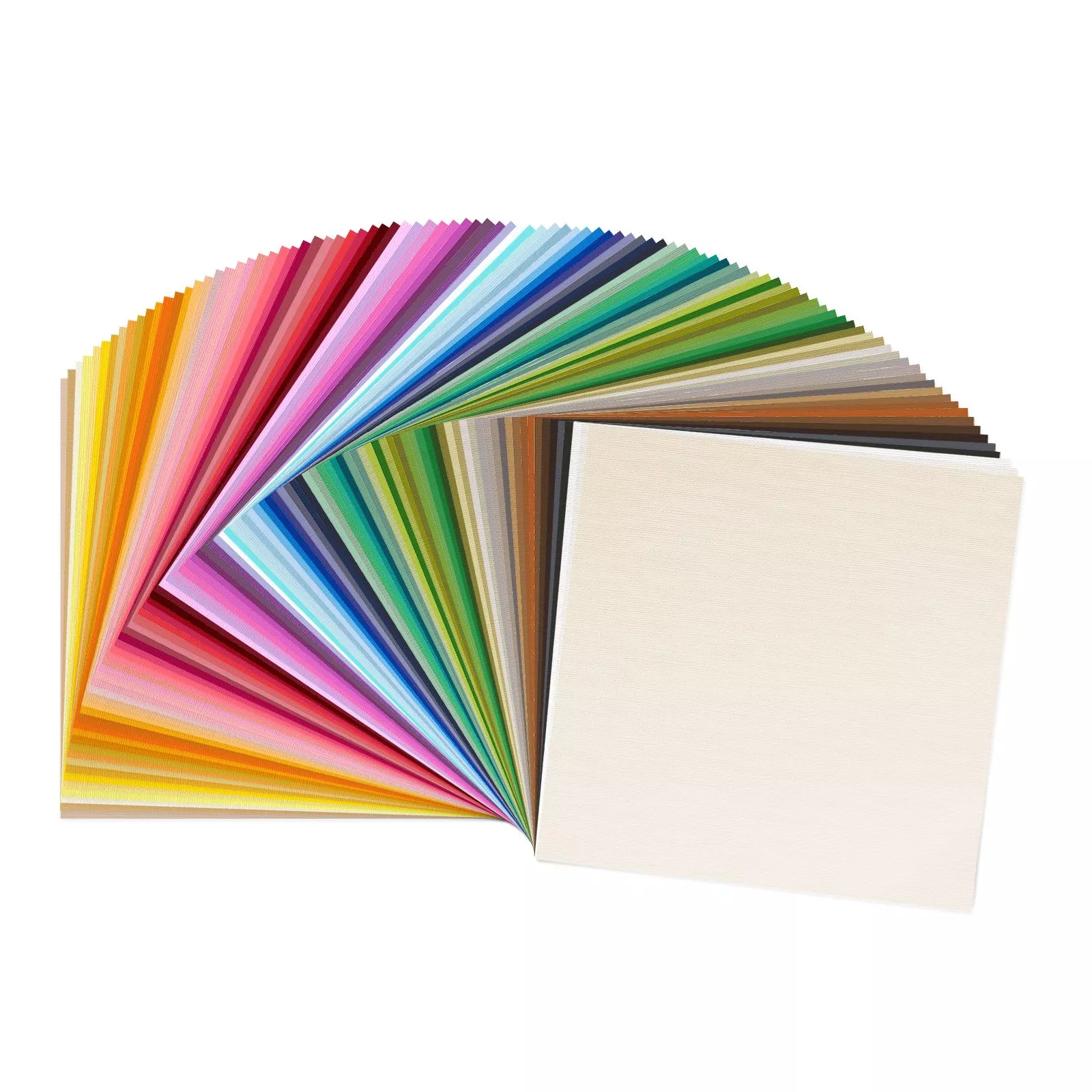 Vaessen Creative • Cardstock Paper 216g Texture 12x12" Multipack 100x