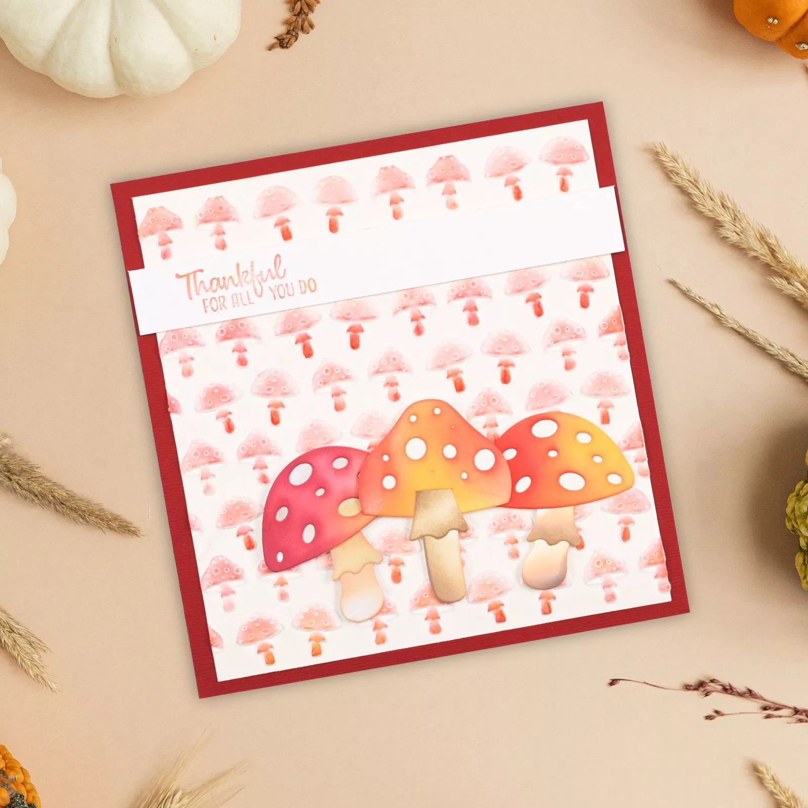 Vaessen Creative • Cutting Dies Build a Mushroom 6pcs