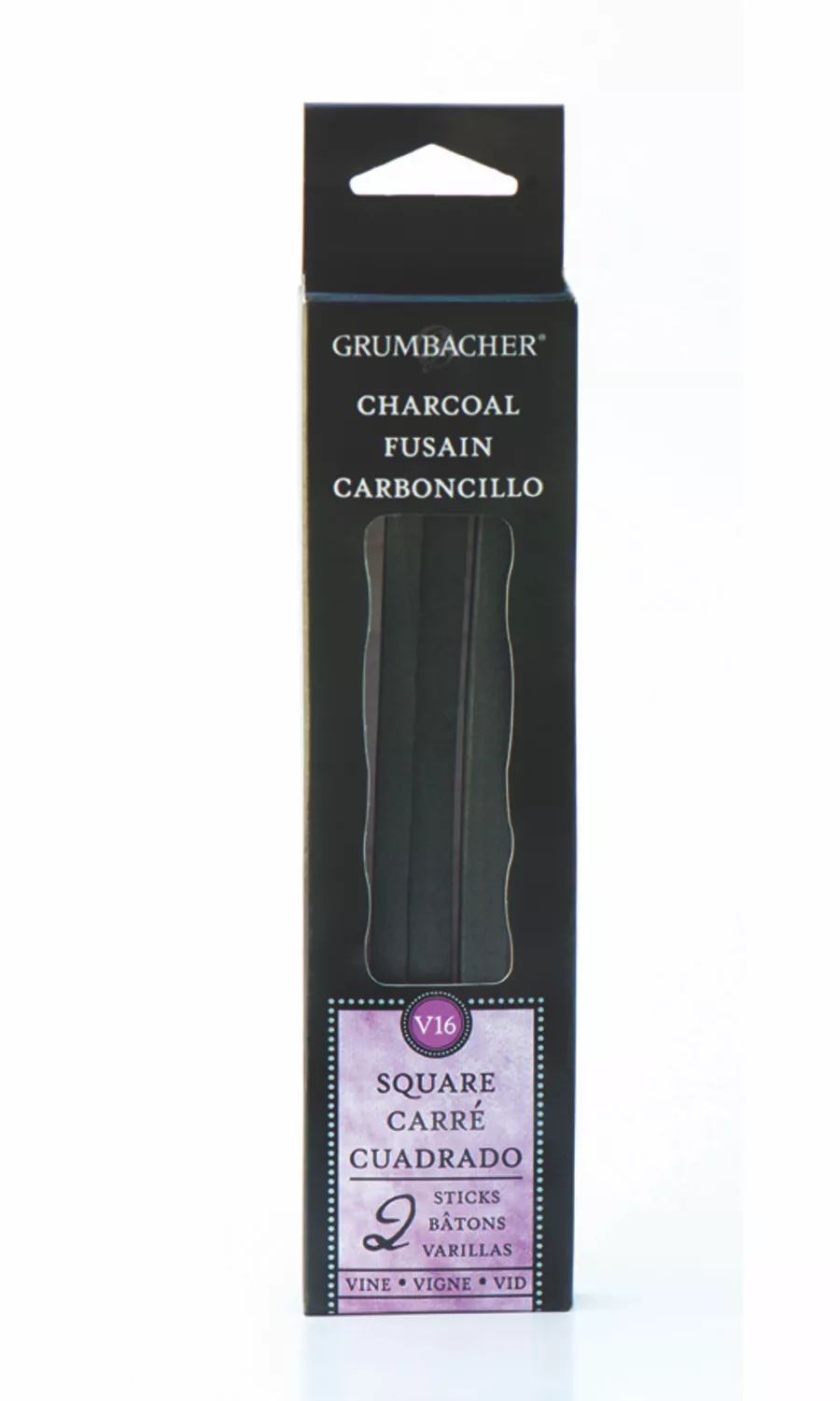 Vine Charcoal Square