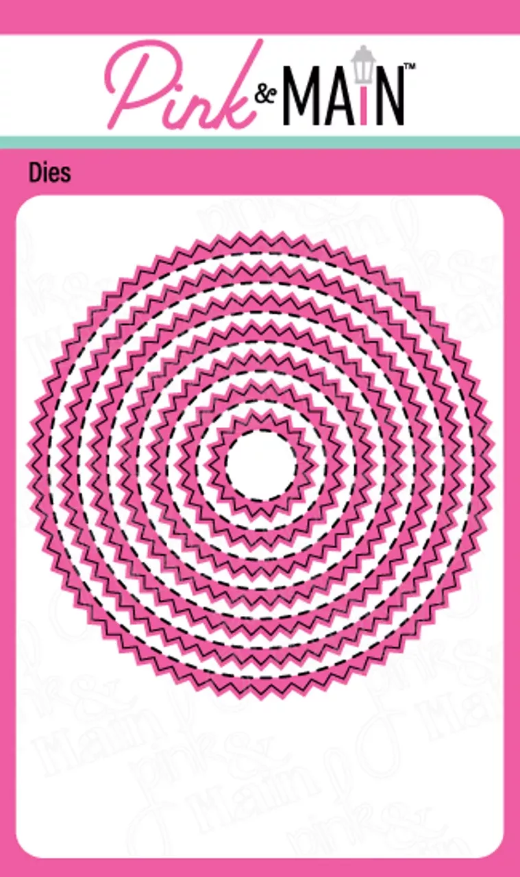 Zig Zag Circle Dies