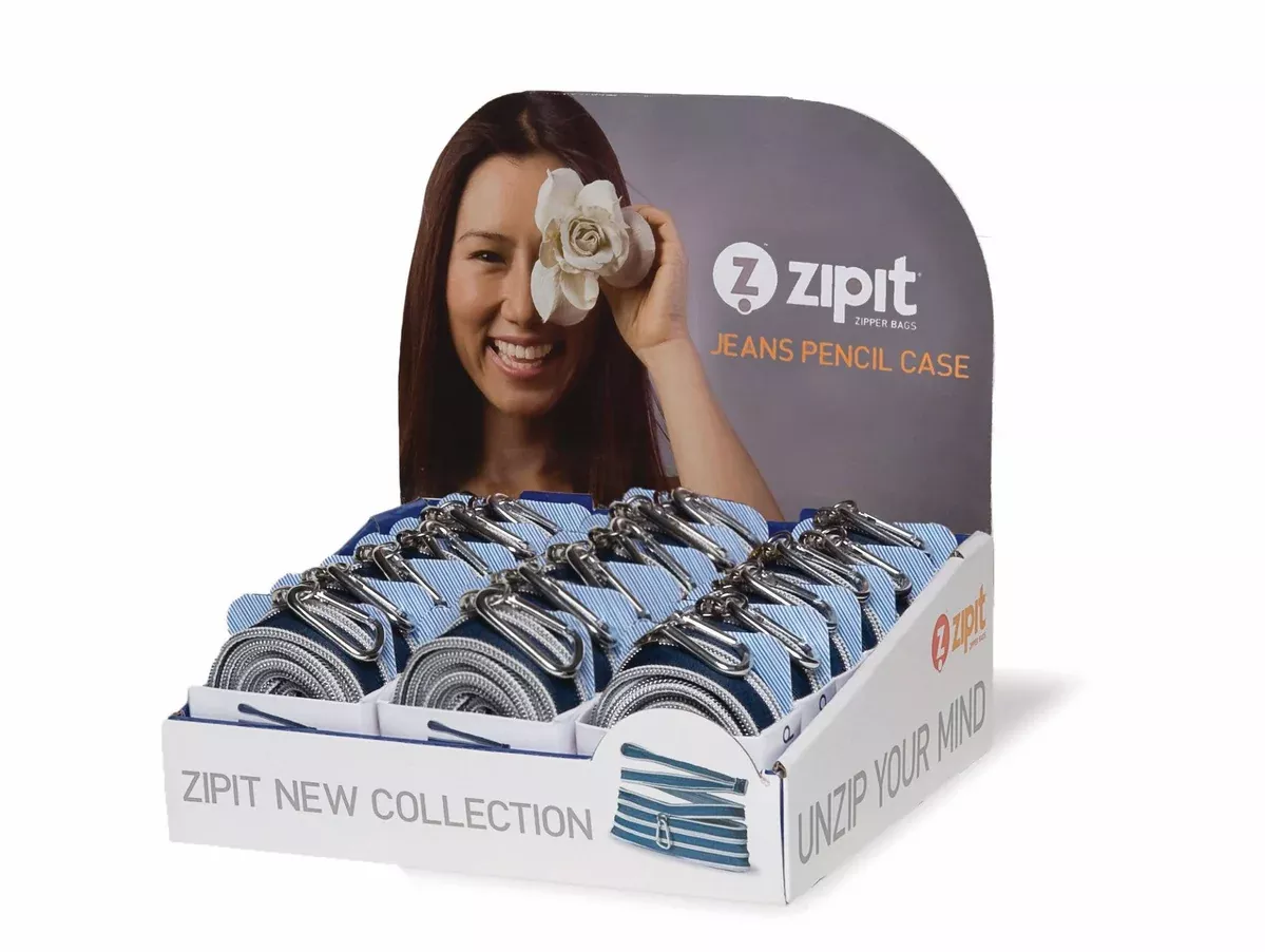 ZIPIT Jeans Pencil Case